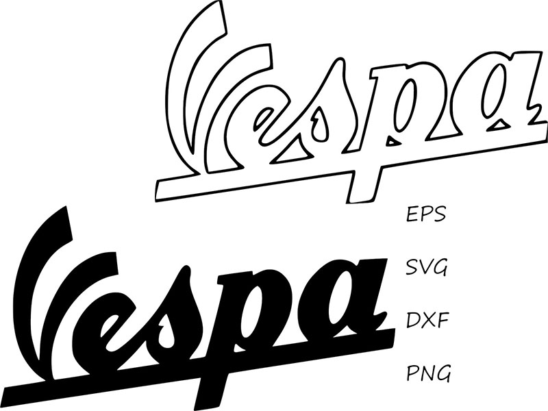 File Vector Logo Vespa