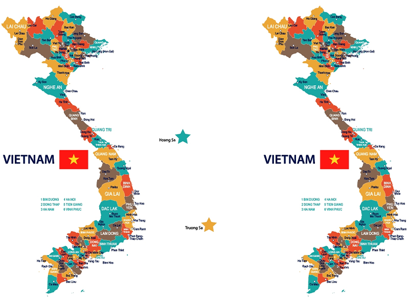 Tải File Vector Bản Đồ Việt Nam 