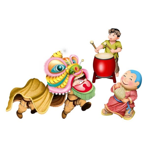 Download File Múa Lân Vector Miễn Phí, Link Google Drive