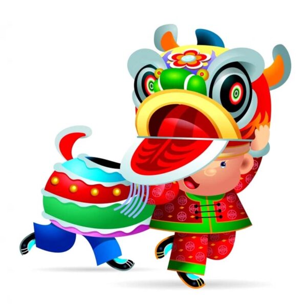 Download File Múa Lân Vector Miễn Phí, Link Google Drive