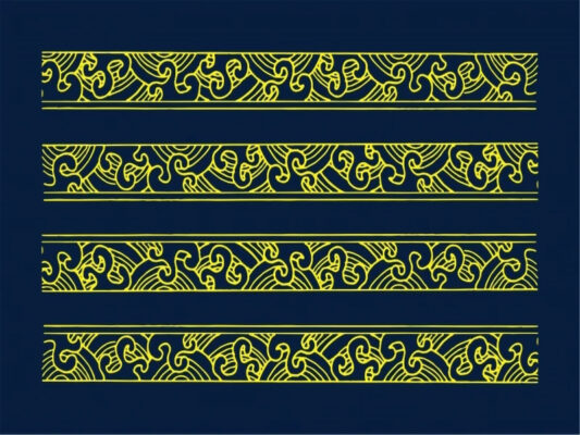 Download Hoa Văn Vector Đẹp Sắc Nét Link Google Drive