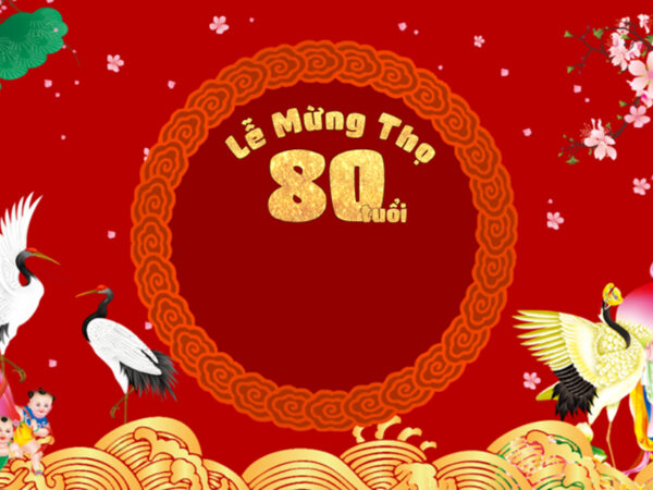 Tải 10+ Background Mừng Thọ Vector Đẹp, Link GG Drive