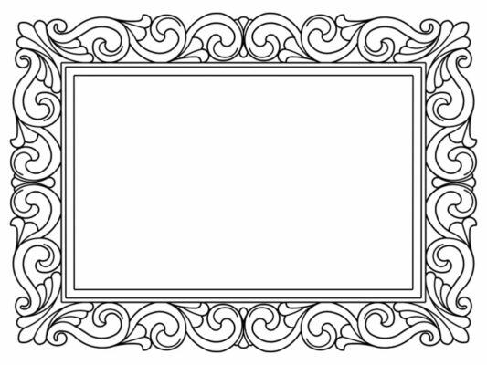 Tranh Vector Download 10+ Mẫu Khung Tranh Vector Đẹp, Link GG Drive