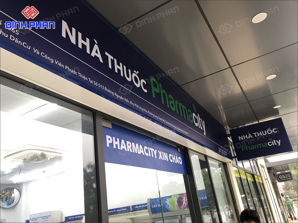 Bảng Hiệu Hộp Đèn Pharmacity Đạt Chuẩn