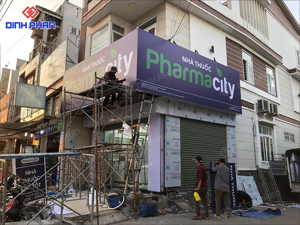 Bảng Hiệu Hộp Đèn Pharmacity Đạt Chuẩn