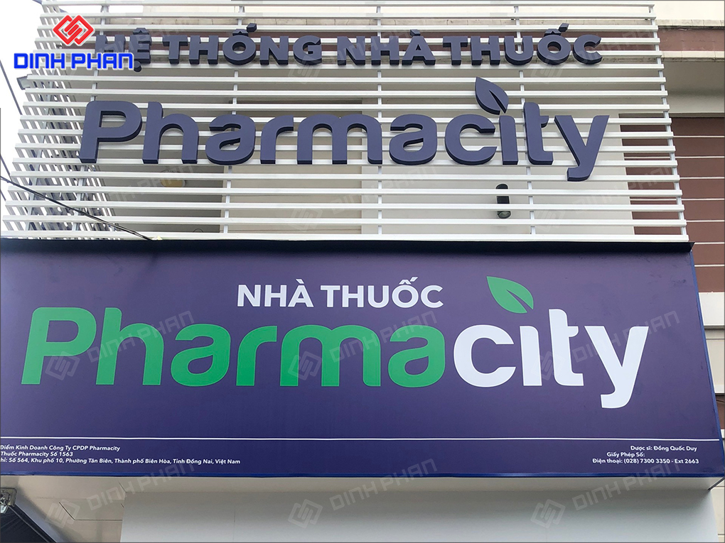 bộ chữ pharmacity 