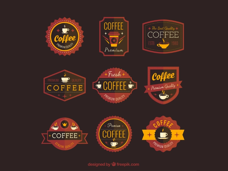 30+ Mẫu Logo Cafe Vector