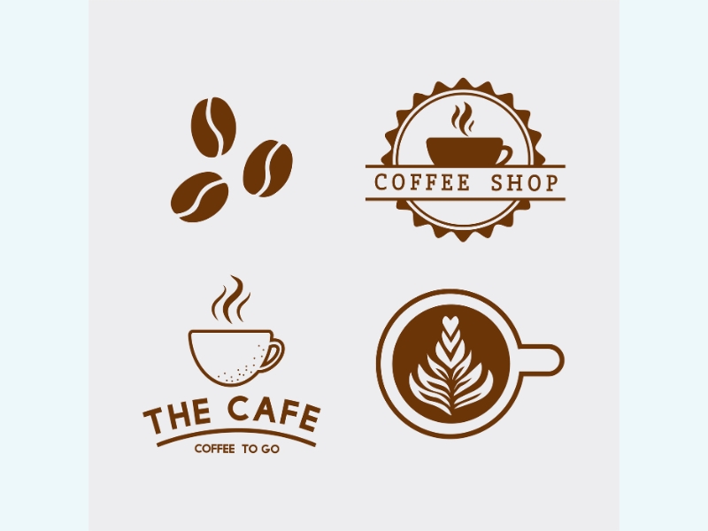 30+ Mẫu Logo Cafe Vector