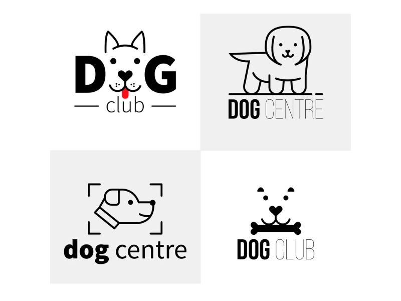 Tải Mẫu Logo Vector Dog