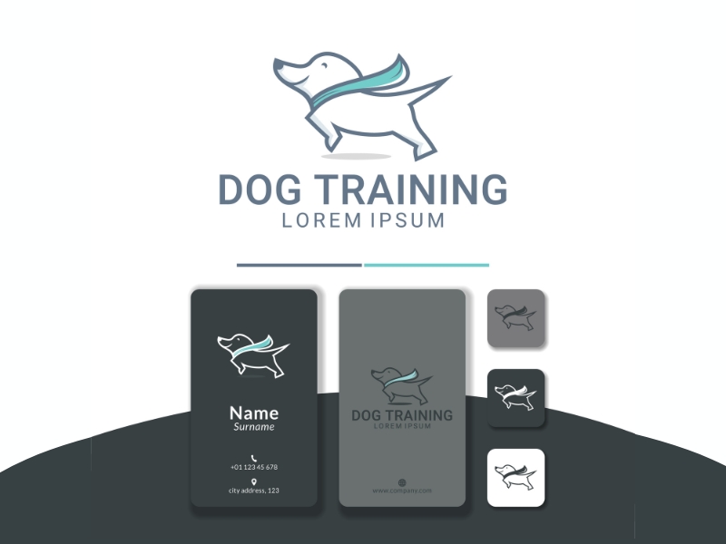 Tải Mẫu Logo Vector Dog