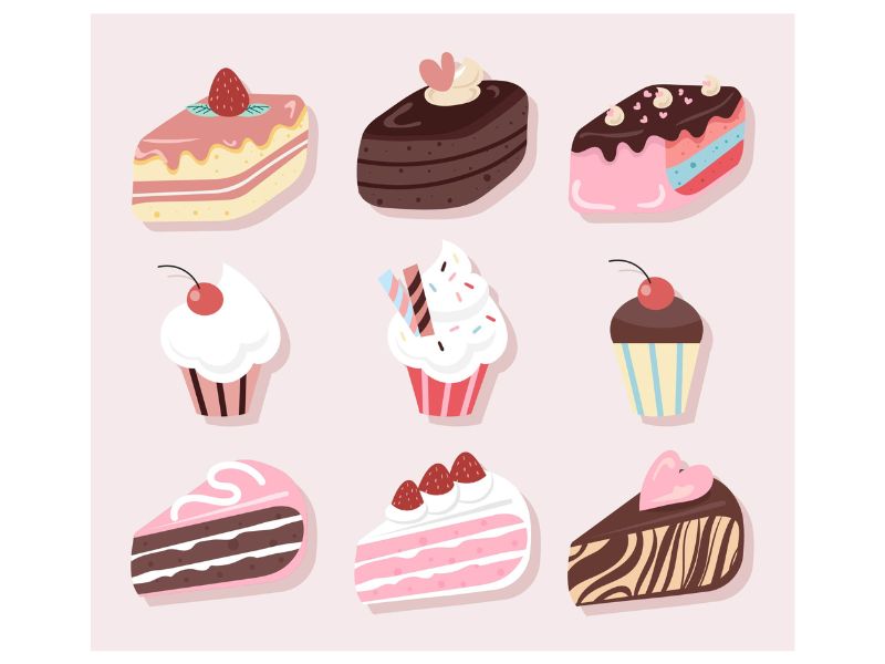 Download 10+ Mẫu Cake Vector Đẹp Miễn Phí, Link GG Drive