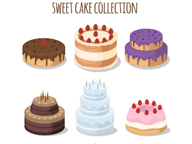 Download 10+ Mẫu Cake Vector Đẹp Miễn Phí, Link GG Drive