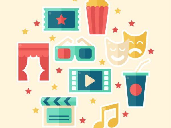 Phim Vector Download 10+ Mẫu Movie Vector Miễn Phí, Link GG Drive