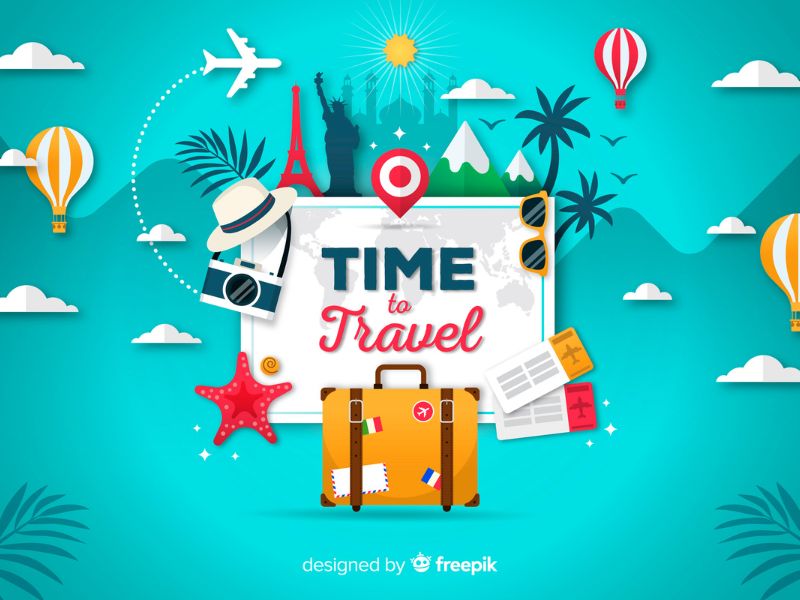 Tải 10+ Mẫu Travel Vector Đẹp, Link GG Drive