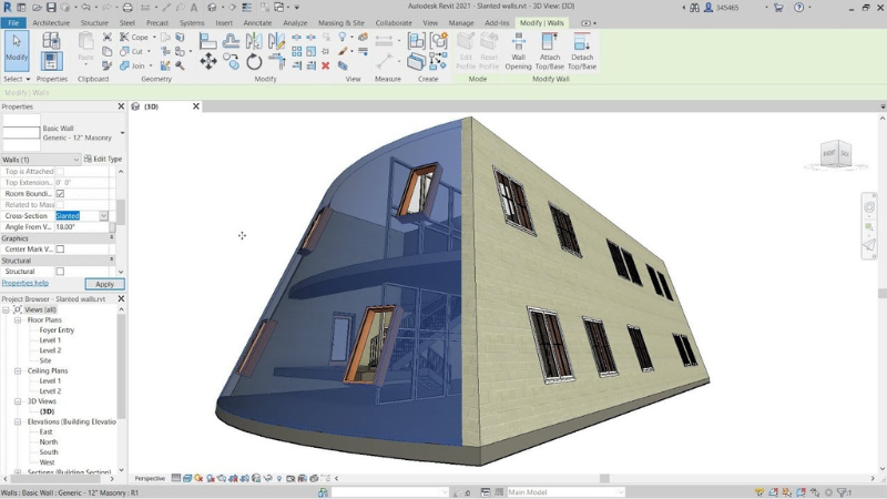 Yêu cầu cấu hình tải về Revit 2021