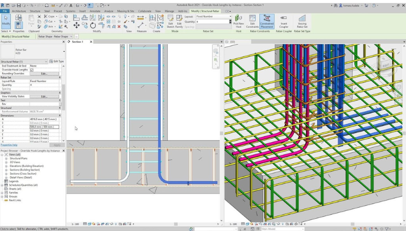 Tính năng chính của Revit 2021