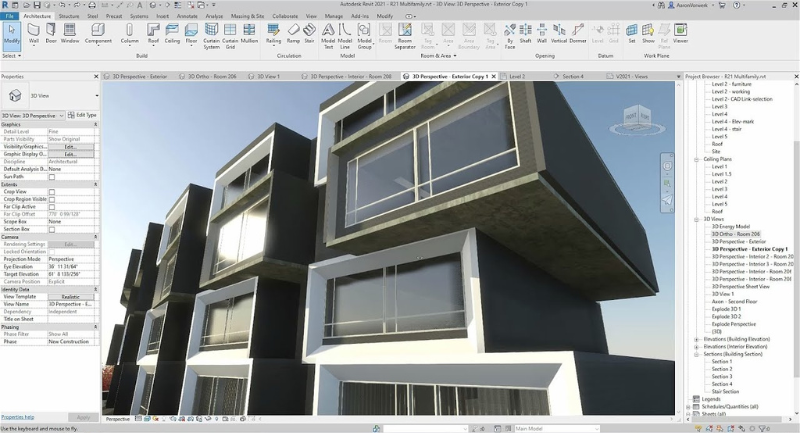 Ưu, nhược điểm của Revit 2021