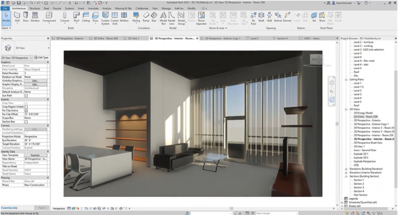 Giới thiệu Revit 2021