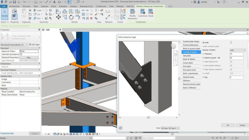 Ưu điểm của Revit 2020