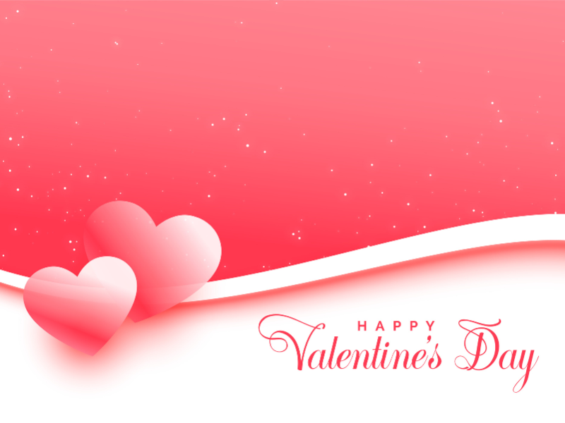 Background Valentine Vector Đẹp