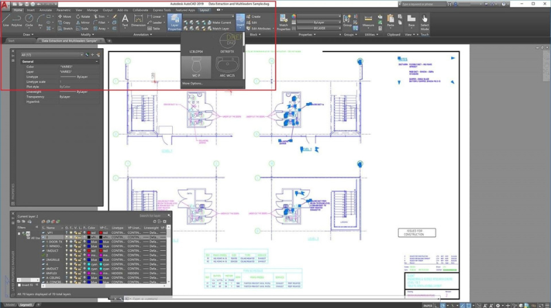 Tính năng nổi bật của AutoCAD 2019