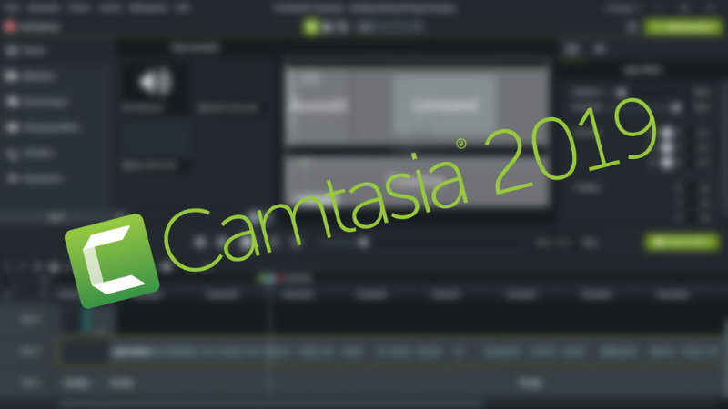 Phần mềm Camtasia 2019