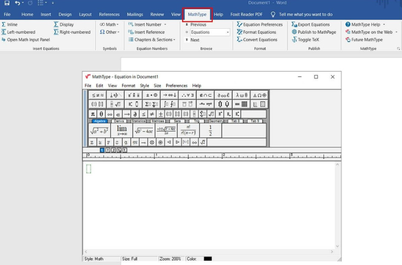 Tải MathType 7.4 Về Máy Miễn Phí