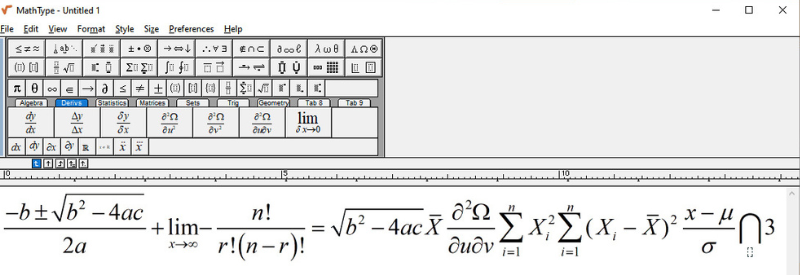 Tính Năng Chính Của MathType 7.4