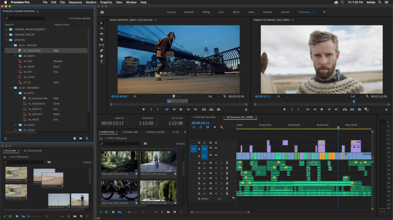 Tính năng của Premiere Pro CS6