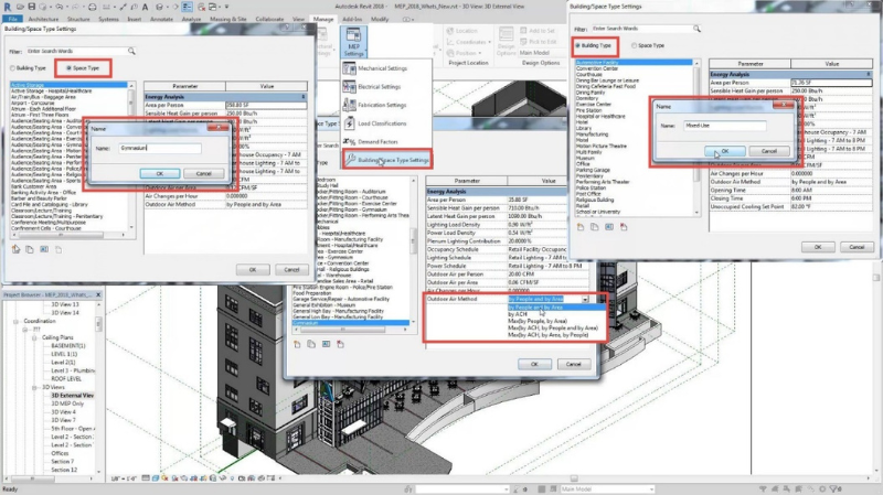 Revit 2018 Với Những Tính Năng Vượt Trội