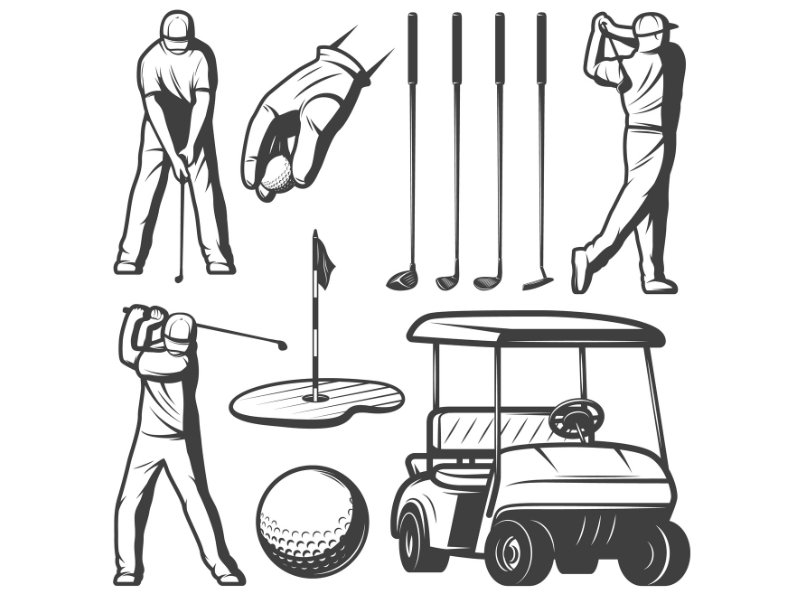 Cách Sử Dụng File Vector Golf