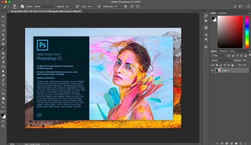 Tải Photoshop CC 2018