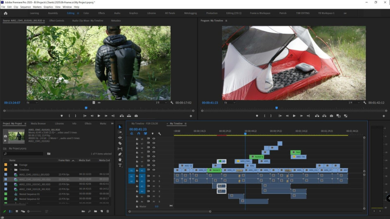 Tính Năng Của Premiere Pro 2020