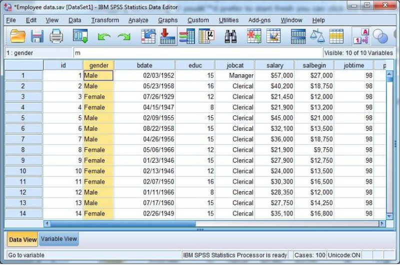 Yêu cầu cấu hình tải về SPSS 20