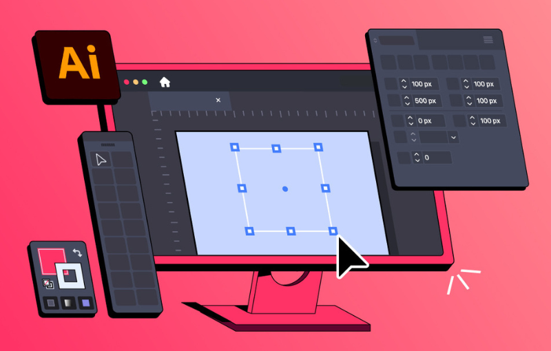 Tính năng nổi bật của Adobe Illustrator 2023