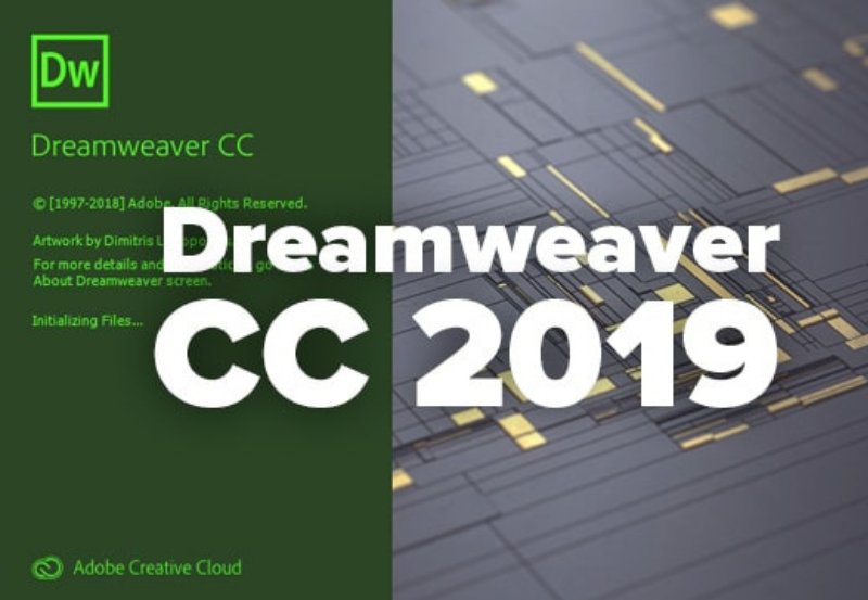 Cấu hình để tải Adobe Dreamweaver 2019