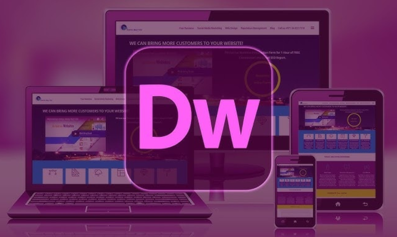 Phần mềm Adobe Dreamweaver 2019