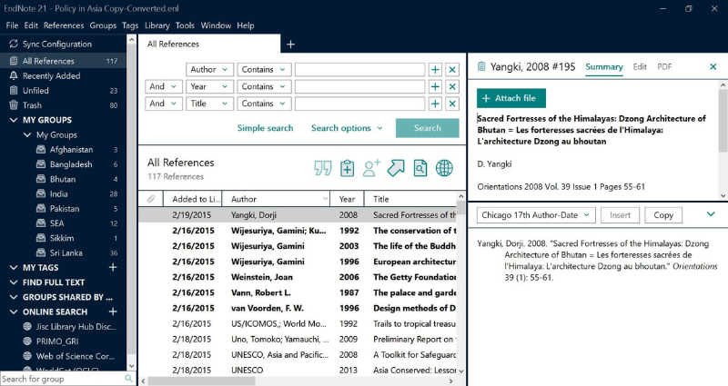 Hướng dẫn cài đặt EndNote phiên bản 21