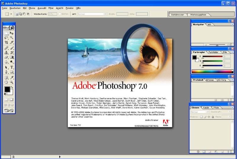 Tổng quan về Photoshop 7.0