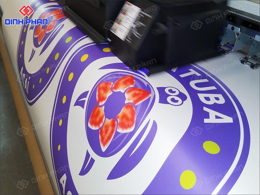 sản phẩm in UV decal sữa