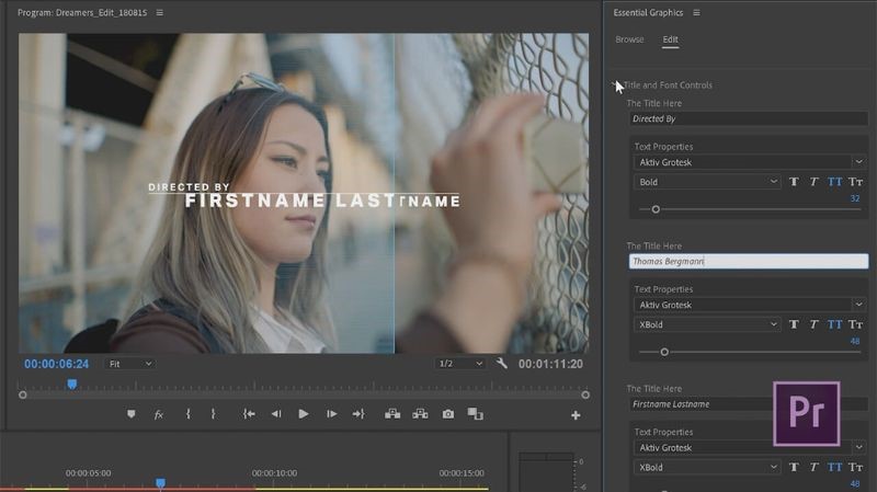 Phần mềm Adobe Premiere Pro 2018