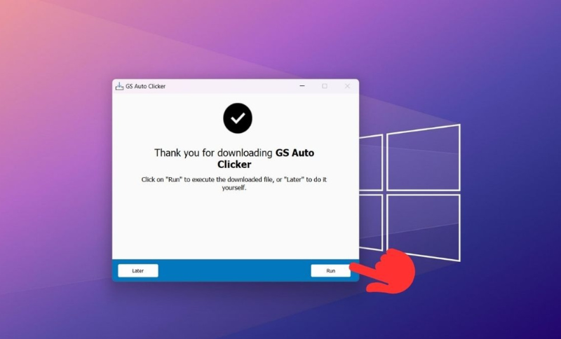 Giới thiệu phần mềm GS Auto Clicker 3.1.2