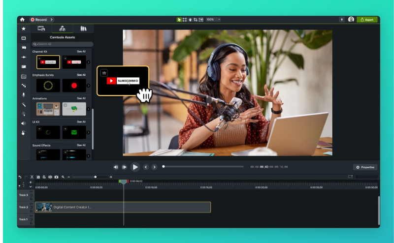 phần mềm Camtasia 2024