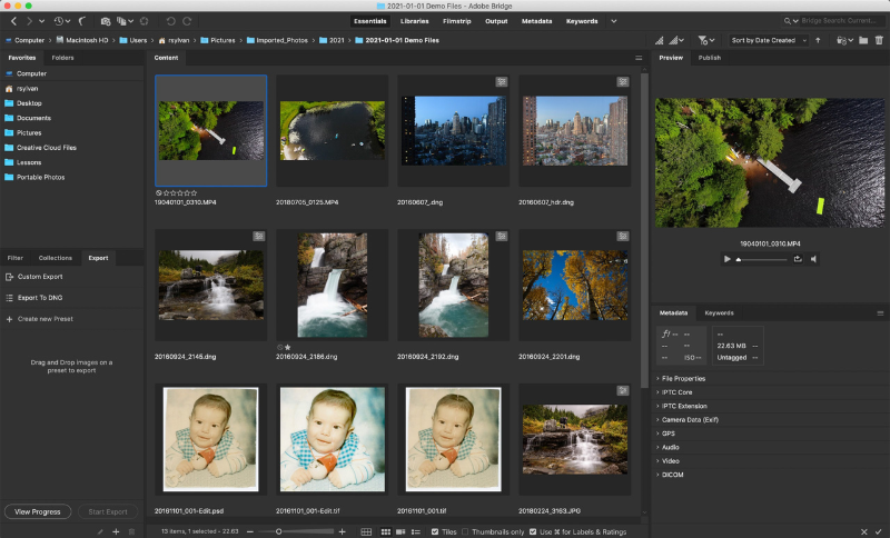 Yêu cầu để tải Adobe Bridge 2021