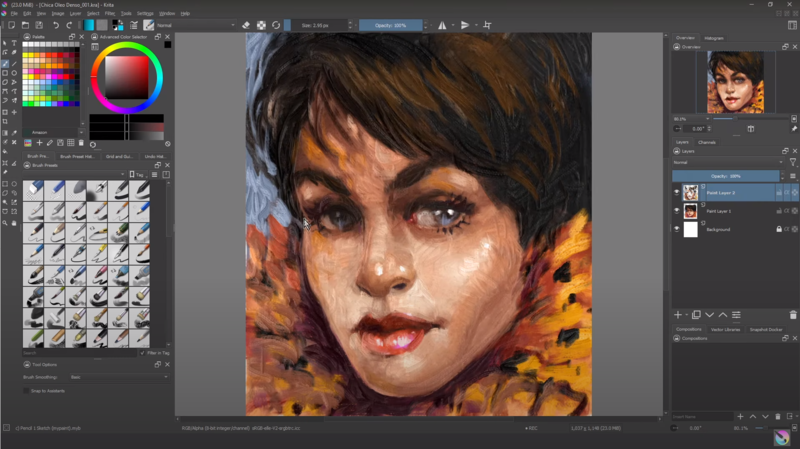 Download Krita 2021 Full Crack Miễn Phí - Link GG Drive