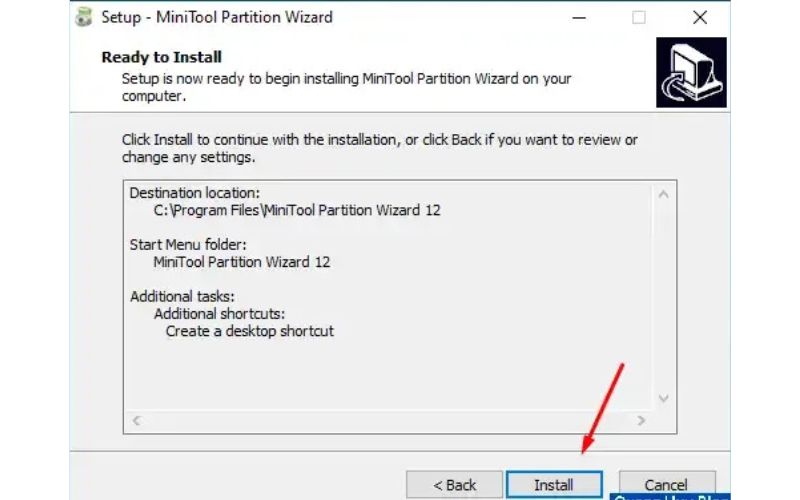 Cài Đặt MiniTool Partition Wizard 12.8 Pro - Link GG Drive