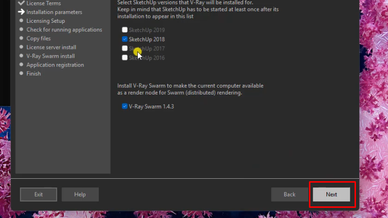 Cài Đặt V-Ray for SketchUp 2018 Full Crack - Link GG Drive