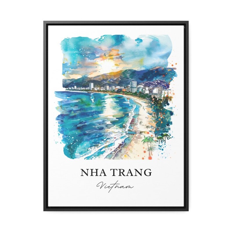 Tranh tráng gương phong cảnh Nha Trang treo tường 15 Tranh tráng gương phong cảnh Nha Trang