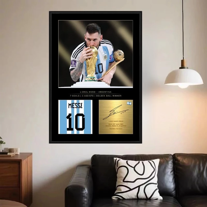 Tranh decor bóng đá World Cup đẹp, sắc nét cho fan 12 tranh decor bong da world cup