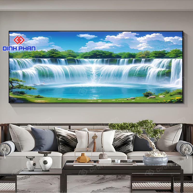 Tranh decor phong cảnh đẹp, tinh tế cho không gian sống 12 tranh decor phong canh dep
